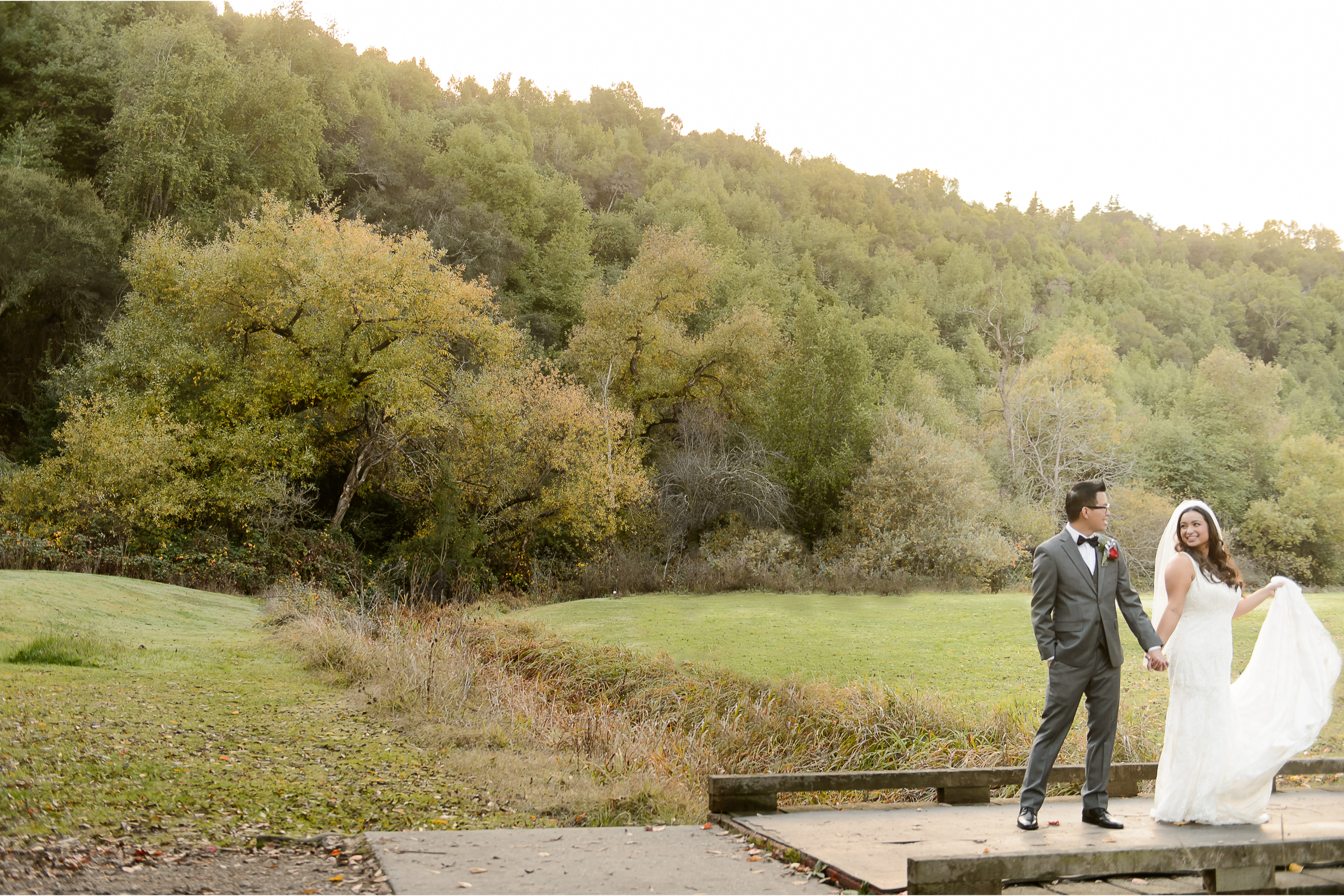 Tina and Davis | Bay Area Wedding Photography :: Redwood Canyon Golf Course