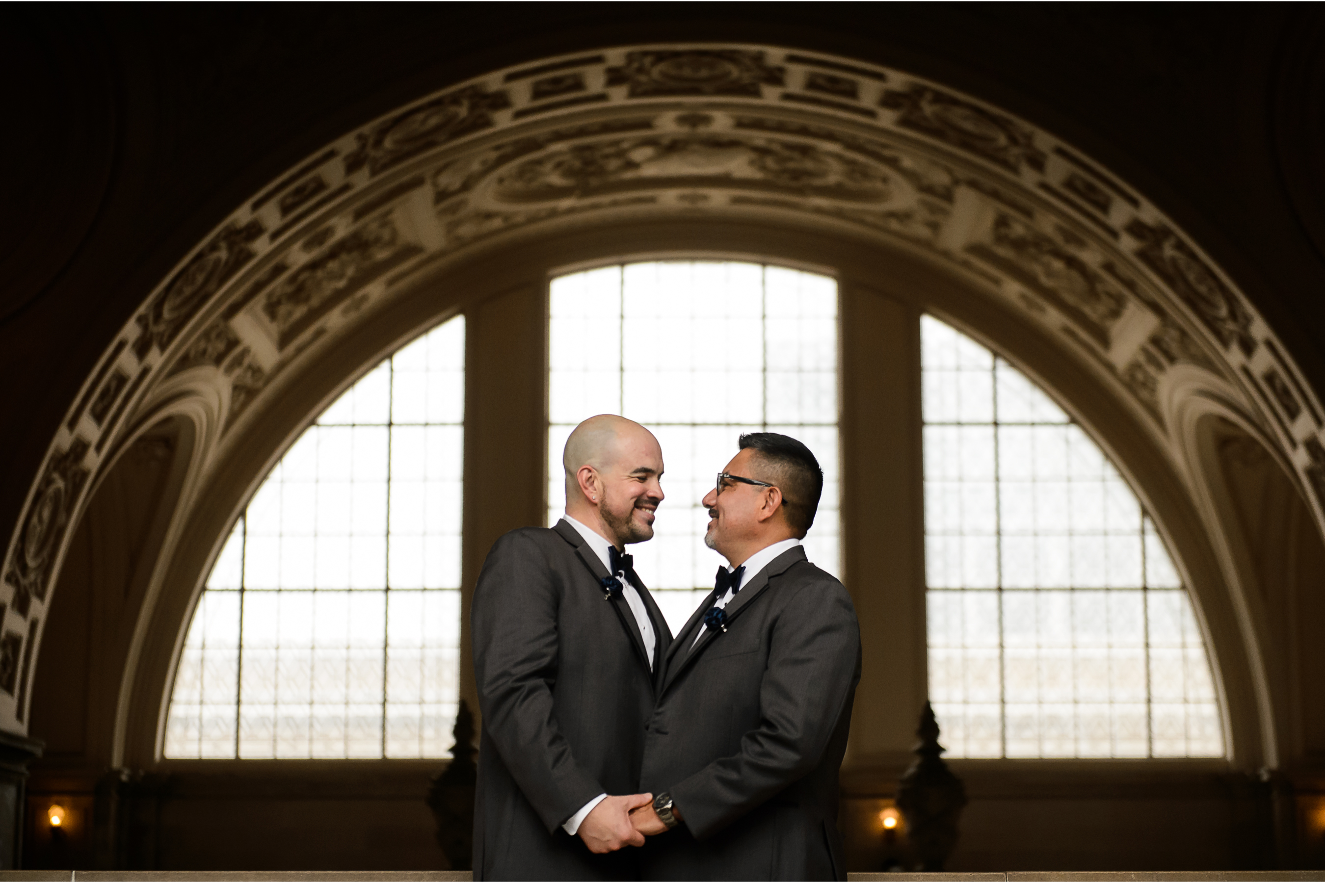 San Francisico City Hall Wedding Photography taken by California based wedding photographer Benson Lau Photography
